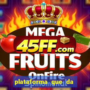 plataforma que da para depositar 1 real